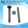 Antioxidation Graphite Rotor and shaft For Aluminum Degassing